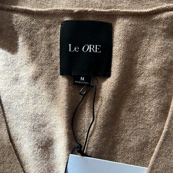 NWT LE ORE Palermo Cashmere Cardigan Size M - Picture 7 of 11